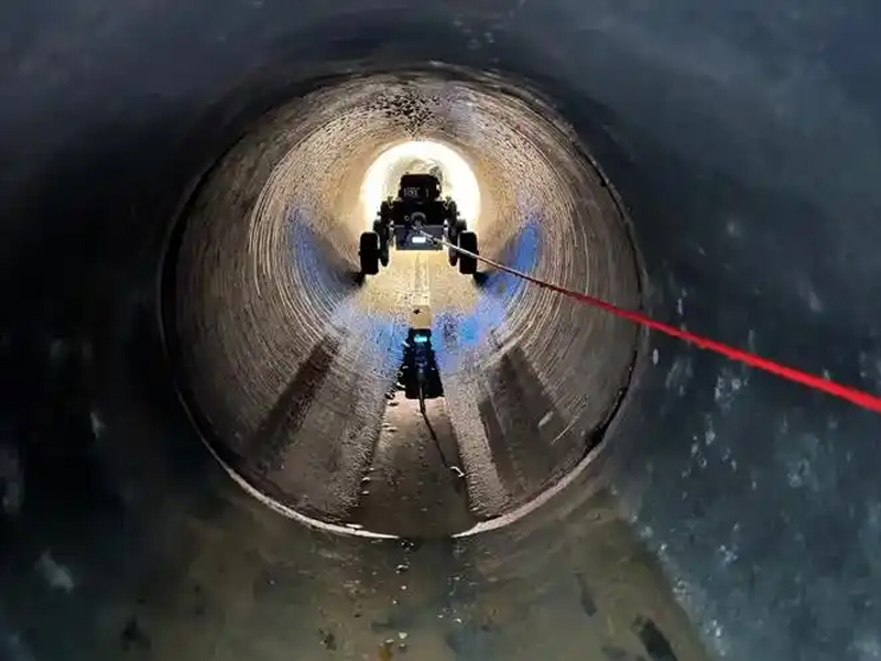 洪武路管道检测