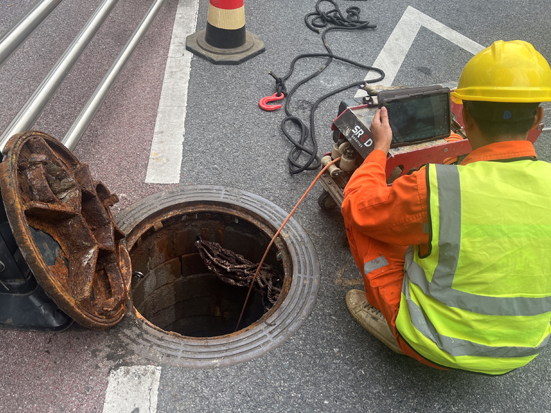 洪武路市政管道内窥检测