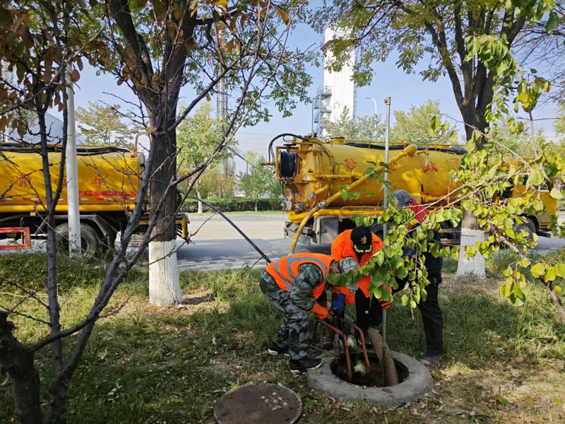 洪武路厂区管道清洗